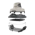 FREIDORA DE AIRE CRISPI 4-EN-1 NINJA DE COLOR BEIGE CON RECIPIENTE DE VIDRIO FN101ST